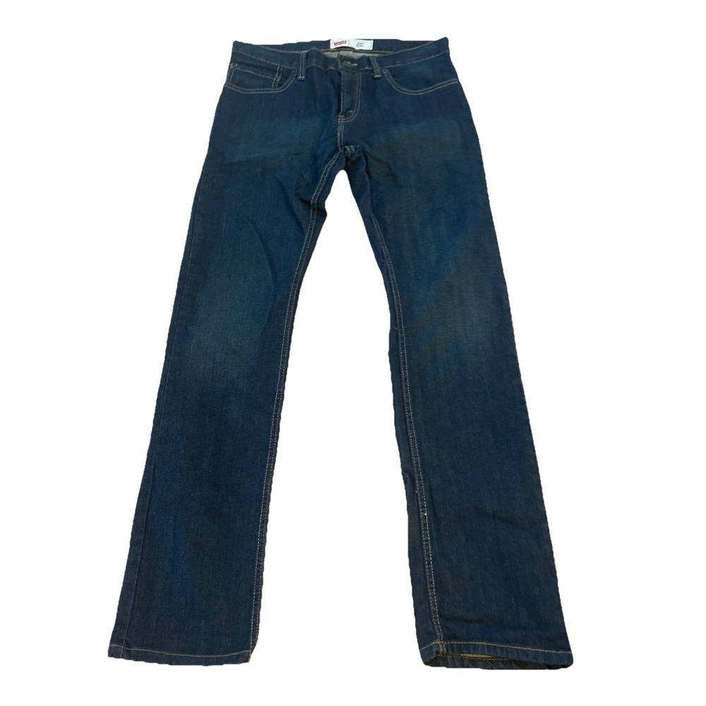 Levi's‎ 511 Slim Jeans Boys Size 18 Reg 29x29 Dark Wash Blue Pants